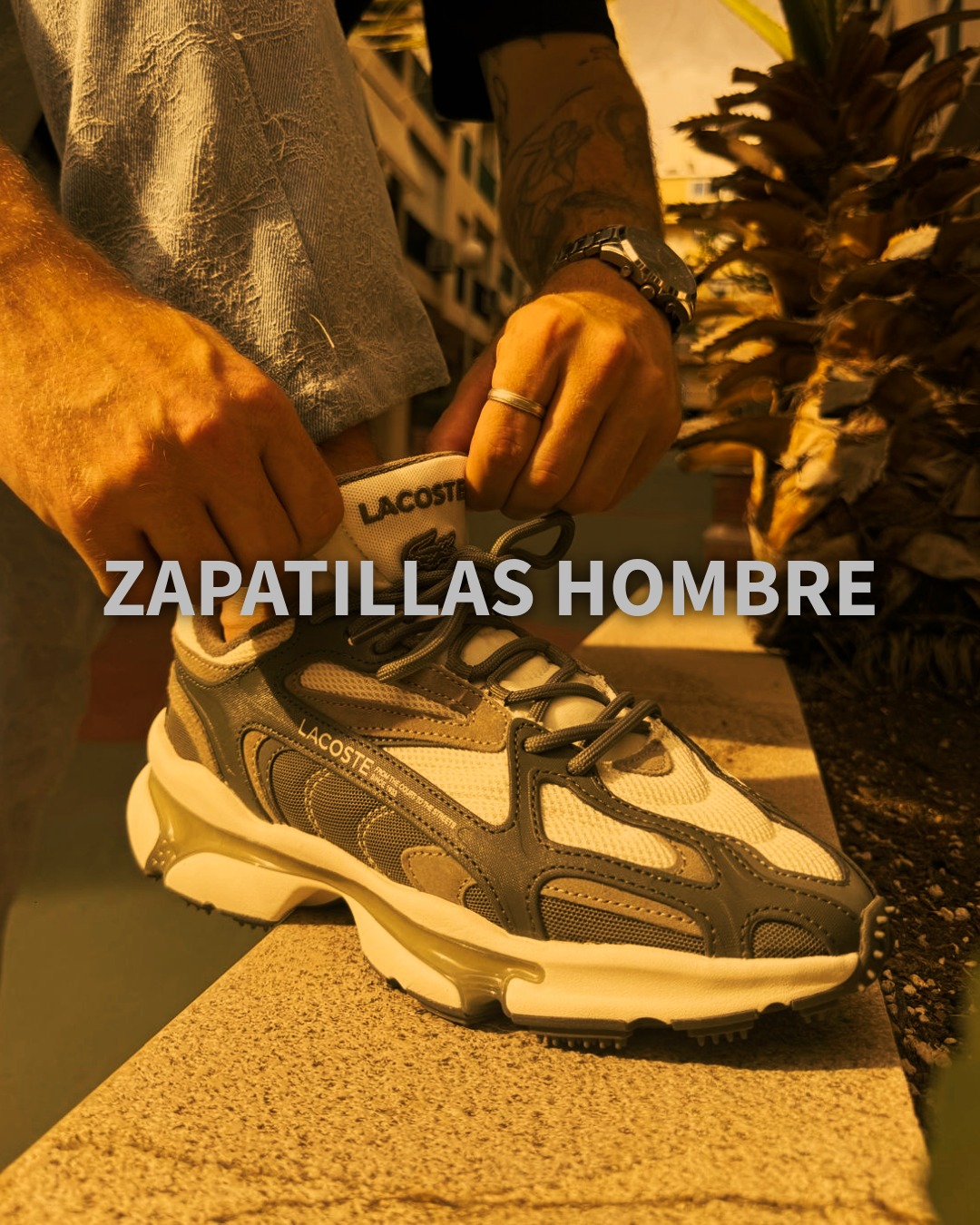 Zapatillas marca hombre